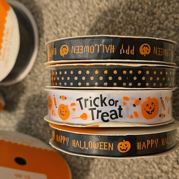 Assorted Halloween Ribbon 16pk - Picture 4 of 6